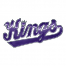 Sacramento Kings Crystal Logo heat sticker