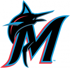 Miami Marlins 2019-Pres Alternate Logo heat sticker