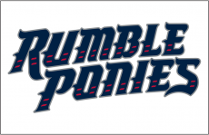Binghamton Rumble 2017-Pres Jersey Logo heat sticker