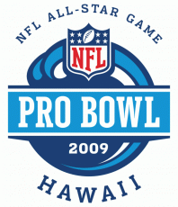 Pro Bowl 2009 Logo heat sticker