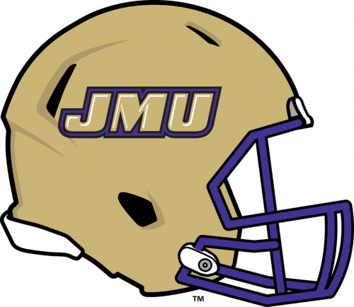James Madison Dukes 2013-2016 Helmet heat sticker