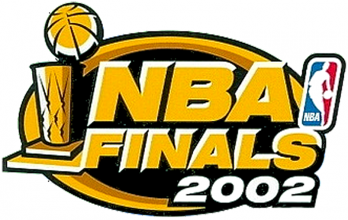 NBA Finals 2001-2002 Logo heat sticker