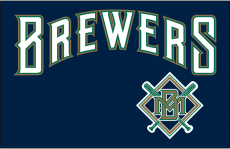 Milwaukee Brewers 1994-1996 Jersey Logo custom vinyl decal
