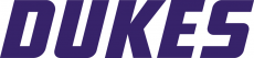 James Madison Dukes 2017-Pres Wordmark Logo 02 heat sticker
