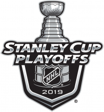 Stanley Cup Playoffs 2018-2019 Logo heat sticker