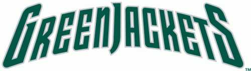 Augusta Greenjackets 2006-2017 Wordmark Logo heat sticker