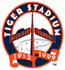 Detroit Tigers 1999 Stadium Logo heat sticker