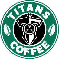 Tennessee Titans starbucks coffee logo custom vinyl decal