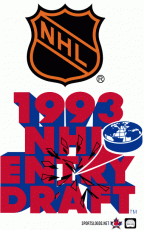 NHL Draft 1992-1993 Logo custom vinyl decal
