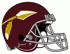 Washington Redskins 1965-1969 Helmet Logo heat sticker