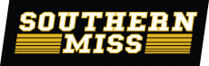 Southern Miss Golden Eagles 1990-2002 Wordmark Logo custom vinyl decal