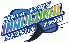 Tampa Bay Rays 1998 Anniversary Logo heat sticker