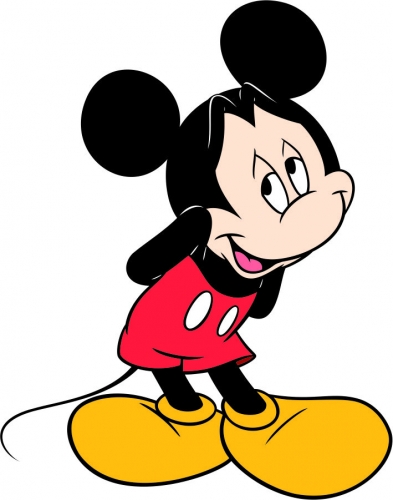 Mickey Mouse Logo 04 heat sticker