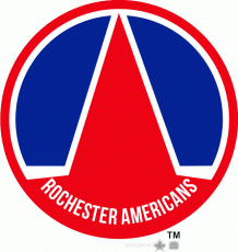 Rochester Americans 1971 72 Primary Logo custom vinyl decal