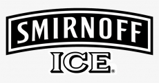 Smirnoffr brand logo heat sticker