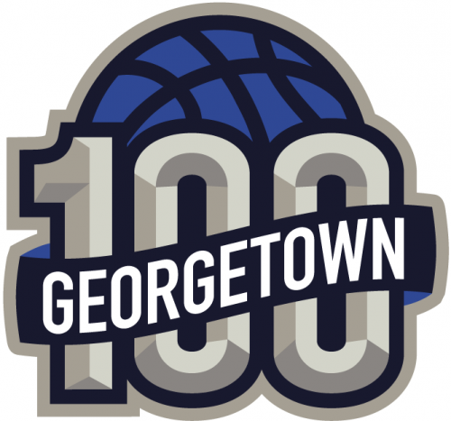 Georgetown Hoyas 2007 Anniversary Logo custom vinyl decal