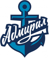 Admiral Vladivostok 2013-2018 Primary Logo custom vinyl decal