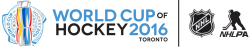 World Cup of Hockey 2016-2017 Wordmark Logo heat sticker