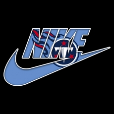 Tennessee Titans Nike logo custom vinyl decal