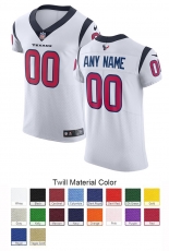 Houston Texans Custom Letter and Number Kits For White Jersey Material Twill