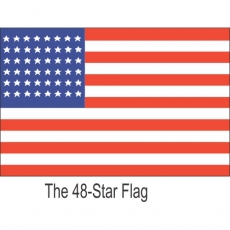 Flag Logo 20 heat sticker