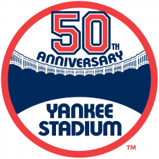 New York Yankees 1973 Stadium Logo heat sticker