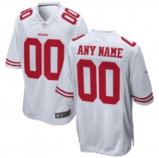 San Francisco 49ers Custom Letter and Number Kits For Game Jersey 01 Material Vinyl