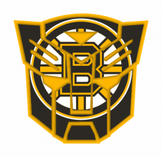 Autobots Boston Bruins logo heat sticker