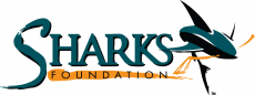 San Jose Sharks 2007 08-Pres Charity Logo heat sticker