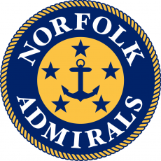 Norfolk Admirals 2017 18-Pres Primary Logo custom vinyl decal