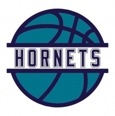 Basketball Charlotte Hornets Logo heat sticker