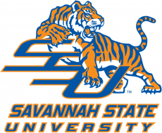 Savannah State Tigers 2012-Pres Primary Logo custom vinyl decal