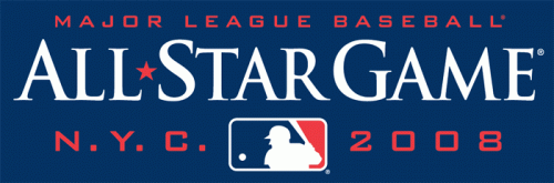 MLB All-Star Game 2008 Wordmark 02 Logo heat sticker
