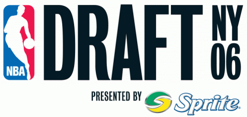 NBA Draft 2005-2006 Logo heat sticker