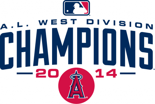 Los Angeles Angels 2014 Champion Logo heat sticker