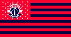 Washington Wizards Flag001 logo custom vinyl decal