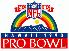 Pro Bowl 1990 Logo heat sticker