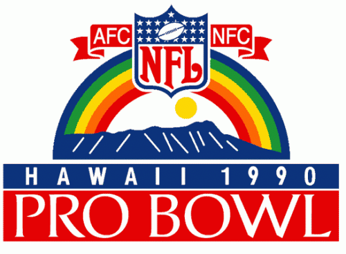 Pro Bowl 1990 Logo custom vinyl decal