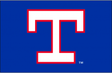 Texas Rangers 1986-1993 Cap Logo heat sticker