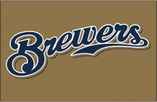 Milwaukee Brewers 2013-2015 Jersey Logo custom vinyl decal
