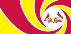 007 St. Louis Cardinals logo heat sticker