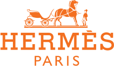 Hermes brand logo 01 custom vinyl decal