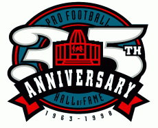 National Football League 1998 Anniversary Logo heat sticker