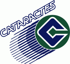 Shawinigan Cataractes 1990 91-1997 98 Primary Logo custom vinyl decal