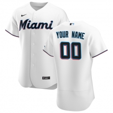 Miami Marlins Custom Letter and Number Kits for Home Jersey Material Vinyl