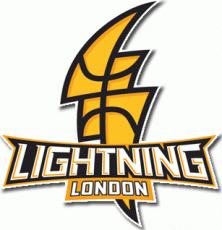 London Lightning 2011-Pres Primary Logo heat sticker