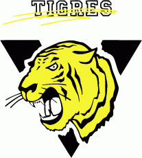 Victoriaville Tigres 1991 92-1998 99 Primary Logo custom vinyl decal