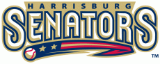 Harrisburg Senators 2006-2012 Primary Logo heat sticker