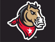 Billings Mustangs 2006-Pres Cap Logo 2 heat sticker