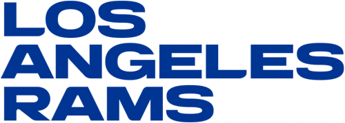 Los Angeles Rams 2020-Pres Wordmark Logo heat sticker